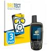 brotect Pellicola Protettiva Vetro per Garmin GPSMAP 65 Protezione Schermo (3 Pezzi) [Durezza Estrema 9H, Chiaro]