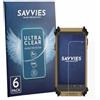 savvies 6 Pezzi Pellicola Protettiva per DT Research DT361DM (ritratto) Protezione Schermo Trasparente