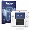savvies 6 Pezzi Pellicola Protettiva per Nintendo 2DS Protezione Schermo Trasparente