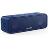 Soundcore 3 Cassa Bluetooth Portatile con suono stereo, IPX7, 24h, PartyCast, BassUp, EQ personalizzata - per la casa, l'esterno e la spiaggia