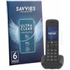 savvies 6 Pezzi Pellicola Protettiva per Gigaset C575