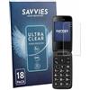 savvies 18 Pezzi Pellicola Protettiva per Panasonic KX-TU410 Protezione Schermo Trasparente