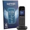savvies 6 Pezzi Pellicola Protettiva per Gigaset CL390