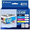 Jettruemedia LC426 LC-426 Compatibile per Brother LC426 Cartuccia d'inchiostro con Brother MFC-J4335DW MFC-J4340DW MFC-J4535DW MFC-J4540DW J4335 J4340 J4535 J4540 MFCJ4335 MFCJ40 MFCJ40 535 MFF CJ4540