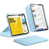 ESR Cover per iPad A16, iPad di 11/10 Gen 2025/2022, Serie Flip, Blu Chiaro