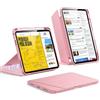 ESR Cover per iPad A16, iPad di 11a/10a Gen (2025/2022), Serie Flip, Rosa