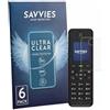 savvies 6 Pezzi Pellicola Protettiva per Fritz!Fon M3
