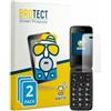 brotect Pellicola Protettiva Opaca per Panasonic KX-TU410 Pellicola Protettiva Anti-Riflesso (2 Pezzi)