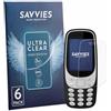 savvies 6 Pezzi Pellicola Protettiva per Karbonn K32N