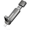 Vansuny Chiavetta USB C 256GB Pen Drive 1000MB/s Dual USB 3.2 Gen 2 Pennetta Memoria Esterna PC Tipo C Chiavetta USB per iPhone 15/iPhone 16 iPad 10,9