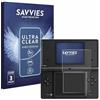 savvies 6 Pezzi Pellicola Protettiva per Nintendo DSi Protezione Schermo Trasparente