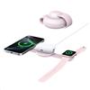 Anker MagGo Caricatore Wireless iPhone 3 in 1 15W, Compatibile con MagSafe, Certificato Qi2, Pieghevole e Portatile per iPhone 17 Pro Max/Serie 16-12, AirPods, Apple Watch(caricatore USB C incluso)