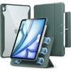 ESR Cover per iPad Air 11" M4/M3/M2 (2026/2025/2024), iPad Air 5a/4a Gen (2022/2020), Custodia Magnetica Rimovibile, Supporto Verticale, Supporto per Pencil Pro/USB-C, Auto Attivazione/Standby, Verde