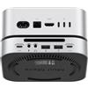 ORICO MiniMate Pro+ Hub Supporto 40Gbps per Mac mini M4/M4 Pro 2025: SSD NVMe 512GB integrato (non rimovibile), Dock USB4 in alluminio, audio 3,5 mm, 2×USB-A, compatibile USB4