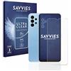 savvies 6 Pezzi Pellicola Protettiva per Samsung Galaxy A13 (Fronte+Fotocamera) Protezione Schermo Trasparente
