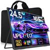 UPERFECT 24.5" 2K 165Hz Monitor Portatile con Schermo IPS QHD 2560 * 1440 Mini HDMI USB C per PC Laptop Game Console, Mobile Display Compatibile con VESA