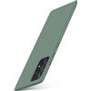 moex Custodia ultra sottile per Samsung Galaxy A52/A52s 5G, con protezione elevata della fotocamera, sottile, sottile, minimalista alfa, verde oliva opaco