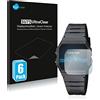 savvies 6 Pezzi Pellicola Protettiva per Casio Collection Unisex F-91W