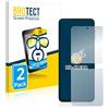 brotect Pellicola Protettiva per Samsung Galaxy Z Flip 4 Protezione Schermo (2 Pezzi) [Trasparente, Anti-Impronte]