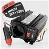 ABSINA Inverter 12V 220V - Trasformatore 12V 220V di Tensione Sinusoide Modificata - Auto Inverter 300W con 600W di Picco, Convertitore Corrente