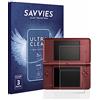 savvies 6 Pezzi Pellicola Protettiva per Nintendo DSi XL Protezione Schermo Trasparente