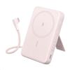 Anker Power Bank Magsafe 10000mAh, Caricabatterie Portatile, con Ricarica Rapida da 30W Max, con Cavo USB C Integrato e Supporto Regolabile, per iPhone 17/16/15 Series, AirPods e Altro