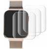 savvies 4 Pezzi Full-Screen Pellicola Protettiva per Liu Jo Smartwatch 1.4" Full Cover Pellicola Copertura [Completa Trasparente, 3D Curved]
