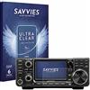 savvies 6 Pezzi Pellicola Protettiva per Icom IC-7300