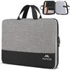 MATEIN Custodia PC 15,6 Pollici con Maniglia, Borsa Leggera Apertura a 180°