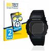 brotect Pellicola Protettiva per Casio G-Shock GW-5000-1JF Protezione Schermo (2 Pezzi) [Trasparente, Anti-Impronte]