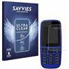savvies 6 Pezzi Pellicola Protettiva per Nokia 105 DS 2019 Protezione Schermo Trasparente