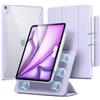 ESR Cover per iPad Air 13" M4/M3/M2 (2026/2025/2024), Custodia Magnetica Rimovibile, Supporto per Pencil, Supporto Verticale e Orizzontale, Auto Attivazione/Standby, Serie Rebound 360, Violette