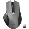 Acer Mouse Wireless Ergonomico, mouse computer ottico USB senza fili, 2,4 GHz con ricevitore mini USB, 1600 DPI regolabile, 6 pulsanti, compatibile con PC/Mac/Laptop/Chromebook