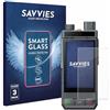 savvies 3 Pezzi Pellicola Vetro per Hytera P60