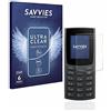 savvies 6 Pezzi Pellicola Protettiva per Nokia 105 (2023)