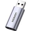 UGREEN Scheda Audio Esterna USB in Alluminio Adattatore