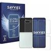 savvies 6 Pezzi Pellicola Protettiva per Samsung Galaxy Z Flip 5 (Fronte+Retro) Protezione Schermo Trasparente