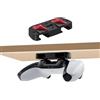 Tolesum Supporto Porta Joystick per PS5 e PS4, Orizzontale Supporto Stand per Controller di Gioco da Tavolo e Rack di Stoccaggio con Nastro Adesivo