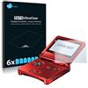 savvies 6 Pezzi Pellicola Protettiva per Nintendo Gameboy Advance GBA SP