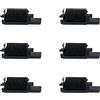 Printerfield 6 Pack Ink Roller Rullo dell'inchiostro per IR-40 calcolatrice Stampante -nero