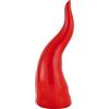 Baroni Home Corno Portafortuna Napoletano in Ceramica Colorata, Soprammobile Tipico, Cornetto Decoraivo, Amuleto (L, Cornicello)