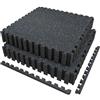 AIRHOP 6 Pz 60x60x1,4cm Tappetino per Attrezzature da Esercizio, Superficie in Gomma Robusta e Spessa, Tappetino Puzzle per la Protezione del Pavimento, per Palestra e Casa, Tappetino Fitness Blu