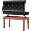 MAMIZO Sgabello Pianoforte Regolabile in Altezza 72x33x58CM