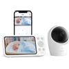eufy Security E20 Baby Monitor 2K HD con Fotocamera Portatile