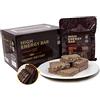 BDH Barre di emergenza per razioni alimentari, al gusto di cioccolato, con linguette di sopravvivenza, per campeggio, emergenza, tempesta di neve, terremoti, disastri, kit di preparazione a lunga durata,