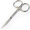 LAC FOR YOU Forbicine per Unghie e Cuticole in Acciaio Inox da 9 cm - Forbici Unghie Professionali per Manicure e Pedicure