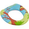 Baroni Home Sedile water bambini, Riduttore WC bambini universale, Sedile Bambini adatto a tutte le sedute, Giraffe, 29x28 cm