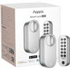 Aqara Serratura Smart U200 Argento, Matter over Thread, Apple Home Key