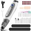 DEKOPRO DEKO Mini Trapano Elettrico : Multiutensile fai da te con 70 Accessori, 3.6 V Rosa Utensile Rotante per Intagliare, Tagliare, Levigare, Levigare, Lucidare, Incisione