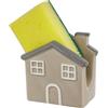 Baroni Home Portaspugna per Lavello Cucina in Ceramica, Porta Spugna per Lavandino con Spugna Inclusa, Casa Tortora, 10x6x10 cm